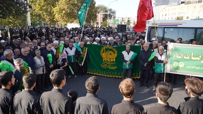 کاروان عزاداران امام رضا (ع)