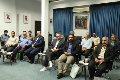 دیدار عوامل مراسم جاماندگان اربعین با امام جمعه قزوین