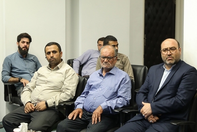 دیدار عوامل مراسم جاماندگان اربعین با امام جمعه قزوین