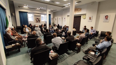 دیدار عوامل مراسم جاماندگان اربعین با امام جمعه قزوین