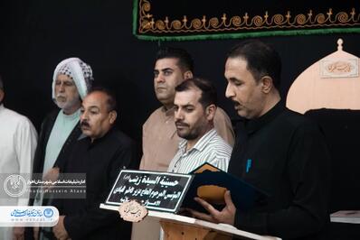 تقدیر موکب داران ملاشیه اهواز از اداره تبلیغات اسلامی اهواز