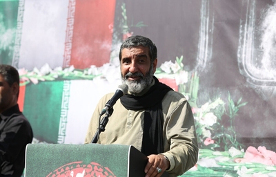 قافله عزاداری امام حسن عسکری (ع) همراه با تشییع شهید گمنام