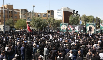 قافله عزاداری امام حسن عسکری (ع) همراه با تشییع شهید گمنام