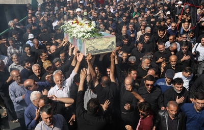 قافله عزاداری امام حسن عسکری (ع) همراه با تشییع شهید گمنام