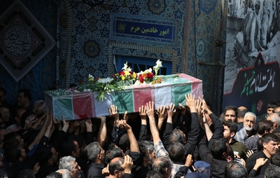 قافله عزاداری امام حسن عسکری (ع) همراه با تشییع شهید گمنام