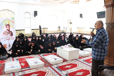 کاروان «دختران حاج قاسم» به مناسبت هفته دفاع مقدس