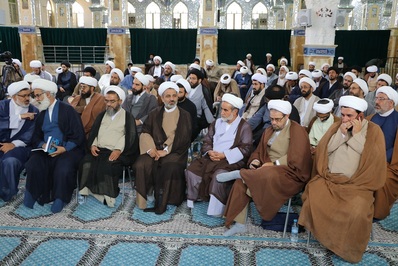 همایش نقش روحانیت و مبلغین در جهاد تبیین برگزار شد