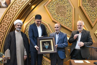 آیین گشایش استودیوی تخصصی مؤسسه قرآن و عترت بینه
