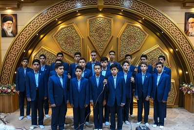 آیین گشایش استودیوی تخصصی مؤسسه قرآن و عترت بینه
