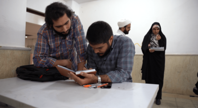 کارگاه تولید پوستر در شهرستان دزفول