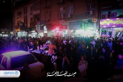 کارناوال شادی در جاده ساحلی اهواز