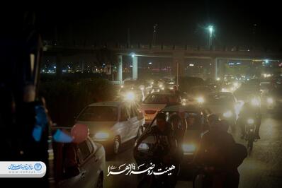 کارناوال شادی در جاده ساحلی اهواز
