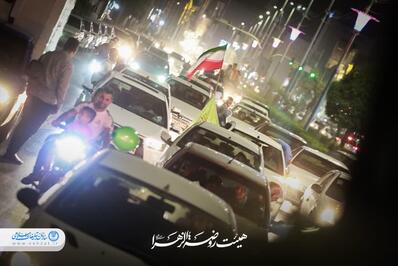 کارناوال شادی در جاده ساحلی اهواز