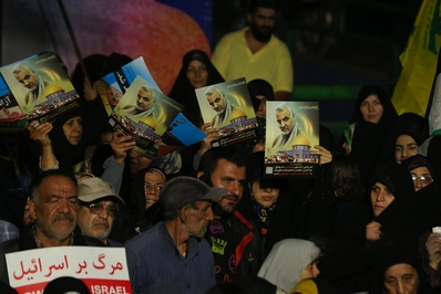 جشن پیروزی جبهه مقاومت در اصفهان
