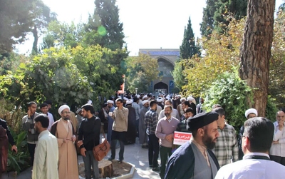 اجتماع طلاب اصفهان در حمایت از مردم مظلوم فلسطین
