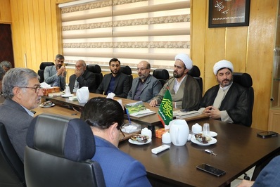 جلسه تکریم و معارفه رؤسای اداره تبلیغات اسلامی شهرستان مبارکه برگزار شد