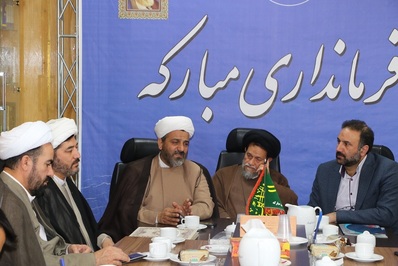 جلسه تکریم و معارفه رؤسای اداره تبلیغات اسلامی شهرستان مبارکه برگزار شد