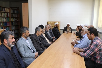 جلسه تکریم و معارفه رؤسای اداره تبلیغات اسلامی شهرستان مبارکه برگزار شد