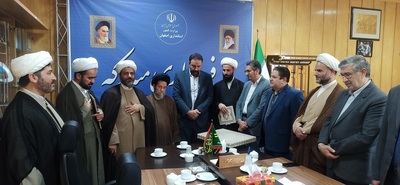 جلسه تکریم و معارفه رؤسای اداره تبلیغات اسلامی شهرستان مبارکه برگزار شد
