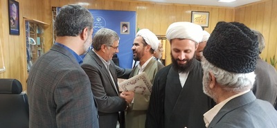 جلسه تکریم و معارفه رؤسای اداره تبلیغات اسلامی شهرستان مبارکه برگزار شد