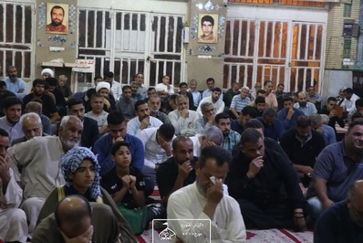 ویژه برنامه طوفان الاقصی در اهواز برگزار شد