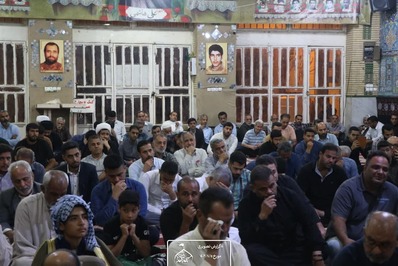 ویژه برنامه طوفان الاقصی در اهواز برگزار شد