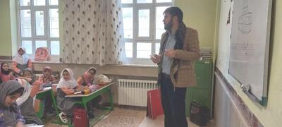 ایستگاه هنری با موضوع شهادت و در حمایت از کودکان غزه در ملکشاهی برپا شد