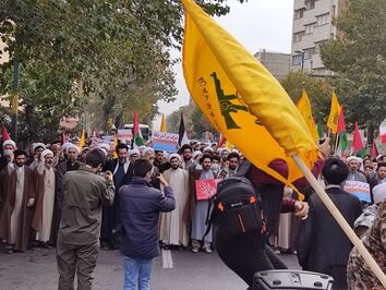 راهپیمایی یوم الله ۱۳ آبان در تبریز