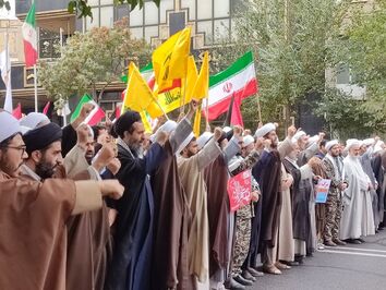 راهپیمایی یوم الله ۱۳ آبان در تبریز