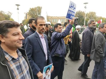 راهپیمایی یوم الله ۱۳ آبان در تبریز