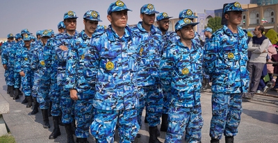 حضور جوانان و نوجوانان اصفهانی در راهپیمایی ۱۳ آبان