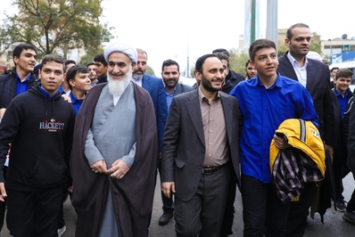 راهپیمایی ضد استکباری ۱۳ آبان در قزوین