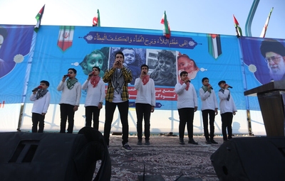 تجمع مردم اصفهان در حمایت از کودکان غزه