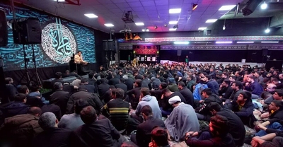 مراسم هفتگی هیئت فدائیان حسین به مناسبت شهادت حضرت زهرا(س)
