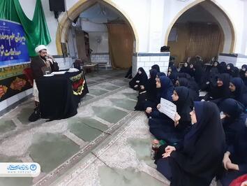 محفل اُنس با قرآن در دبیرستان دخترانه صدرای ولایت