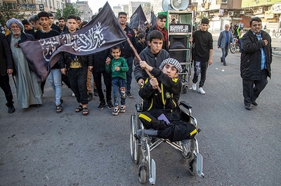 تجمع بزرگ فاطمیون در اهواز برگزار شد
