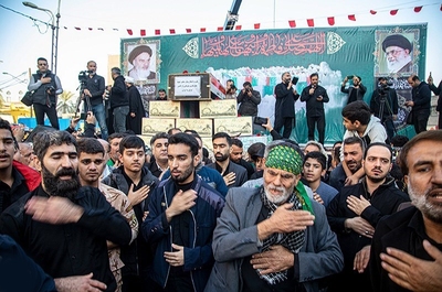 تجمع بزرگ فاطمیون در اهواز برگزار شد