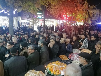 قافله عزای حضرت زهرا (س) در گذر فرهنگی چهارباغ