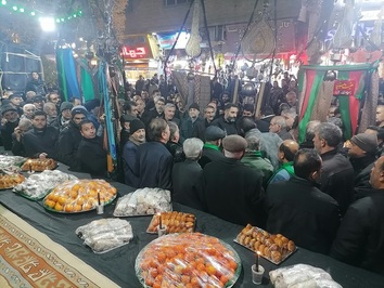 قافله عزای حضرت زهرا (س) در گذر فرهنگی چهارباغ