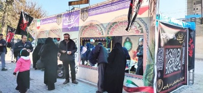 برپایی موکب «خانه مادری» به مناسبت سالروز شهادت حضرت زهرا (س)
