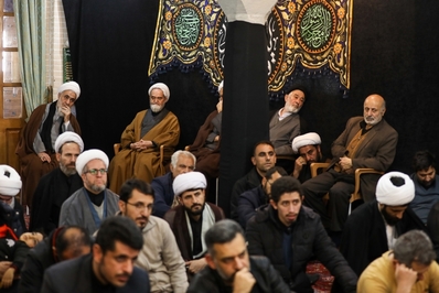 مراسم عزاداری شهادت حضرت فاطمه زهرا (س) در قزوین