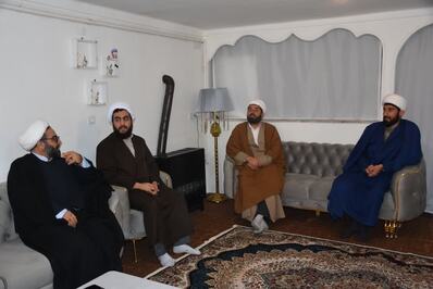 دیدار و سرکشی از روحانیون مستقر در شهرستان قروه