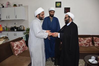 دیدار و سرکشی از روحانیون مستقر در شهرستان قروه