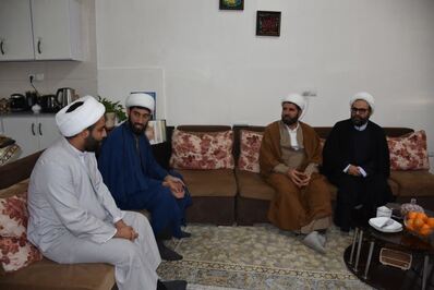 دیدار و سرکشی از روحانیون مستقر در شهرستان قروه