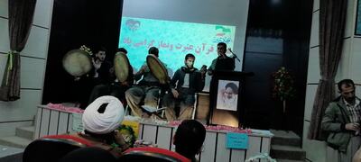 مراسم تجلیل از برگزیدگان و حافظین و قاریان دانش آموزی شهرستان مریوان