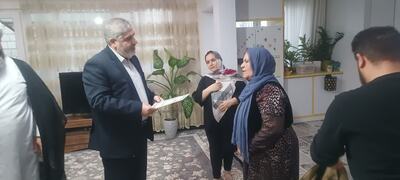 دیدار با خانواده شهدا مریوان به مناسبت سالروز وفات حضرت ام البنین (س)