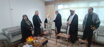 دیدار با خانواده شهدا مریوان به مناسبت سالروز وفات حضرت ام البنین (س)