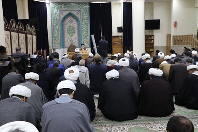 همایش مسئولین برگزار کننده اعتکاف استان اصفهان