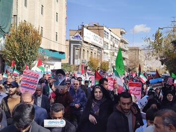 برگزاری مراسم راهپیمایی یوم الله حماسه نه دی درشیراز