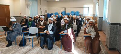 جلسه بصیرتی روحانیون شهرستان میبد به مناسبت ۹ دی